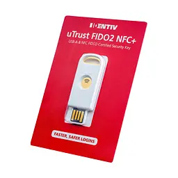 Апаратний ключ Identiv uTrust FIDO2 NFC Security Key Type-A, FIDO / FIDO2 / U2F / WebAuthn (B08BVYJ67J)