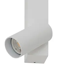 Настінний світильник, бра Nowodvorski 11580 Easy Right GU10 MR11 10W | LED 11W 3000K 450Lm IP20 Білий - мініатюра 4