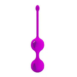 Вагінальні кульки Pretty Love Kegel Tighten Up II, 16.3 см, фіолетовий - мініатюра 3