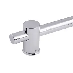 Душова стійка з тримачем універсальна Qtap Lepit 665 мм округла QTLEP82103OC Chrome Хром - мініатюра 3