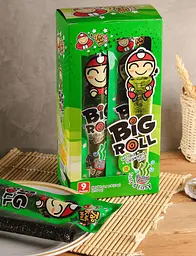 Чіпси Норі Tao Kae Noi Grilled Seaweed Big Roll Classic Flavor 9шт × 3г - мініатюра 4