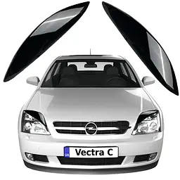 Вії фар для Opel Vectra C 2002-2008 2 шт Voron Glass (RO10002)
