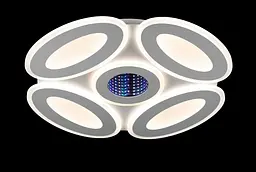 Люстра стельова LED Splendid Ray L78537/4+1, 200W, білий, сучасний стиль з пультом - мініатюра 3
