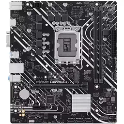 Материнcька плата PRIME H610M-K s1700 H610 2xDDR5 M.2 HDMI D-Sub mATX Asus teh0019030