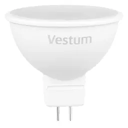 Лампочка Vestum MR16 5W 3000K 220V GU5.3 (1-VS-1504)