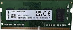 Модуль пам'яті Kingston DDR4 8GB 3200Mhz SODIMM (KKRVFX-MIF)