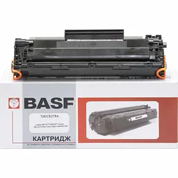 Картридж тон. BASF для HP LJ P1566/1606/M1536, Canon 728 аналог CE278A Black ( 2100 ст.) (BASF-KT-CE278A) - мініатюра 1