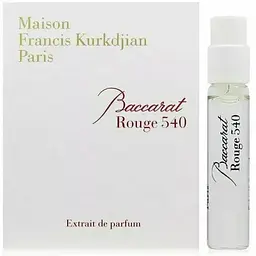 Парфуми оригінал Maison Francis Kurkdjian Baccarat Rouge 540 2 мл