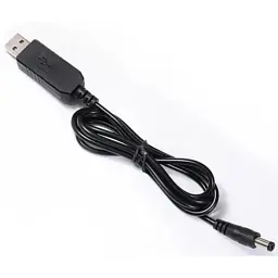 Кабель живлення USB to DC 5.5x2.1mm 12V 1.0m Value (S1016) - мініатюра 2