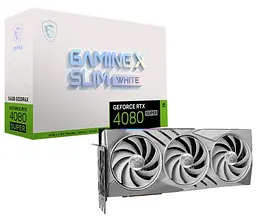 Відеокарта MSI RTX 4080 SUPER 16G GAMING X SLIM WHITE (RTX 4080 SUPER 16G GAMING X SLIM WHITE) (GDDR6X, 256 bit, PCI-E v4.0 x16) FR - мініатюра 6
