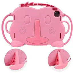 Дитячий протиударний чохол CasePro Monkey Pink для iPad Pro 11" (2020 | 2021 | 2022 | M1 | M2) - мініатюра 3