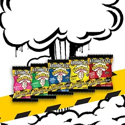 Кислі льодяники Warheads Atomic Fizz Canister 42г - мініатюра 6