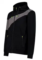 Кофта CMP Man Jacket Fix Hood Black S (1097-33D3097-U901 46) - мініатюра 2