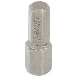 Біти HEX 8×25мм ¼" 8шт S2 (блістер) ULTRA (4015032) - мініатюра 2