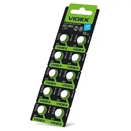 Батарейки AG9/LR936, Videx Excellent!, 10 шт, Blister