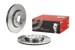Диск тормозной вентилируемый Renault Megane I-II, Megane Scenic 93-25г Brembo ( 09.8137.24 )