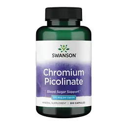 Хром піколінат Chromium Picolinate 200 mcg 200 капсул