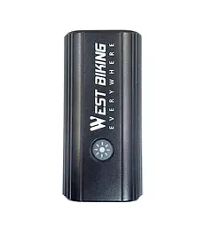 Велосипедна фара передня West Biking YP0701417 1500 Lm 6 Led чорний (G0001993) - мініатюра 2