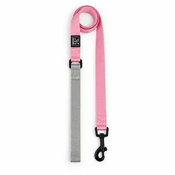 Шлея для собак Nunbell Y-Shape з повідцем, регульована та світловідбивна L, Рожевий - мініатюра 2
