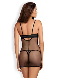 Сексуальний комплект Obsessive Rebella L/XL чорний - мініатюра 2