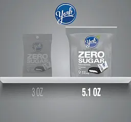 Шоколадні цукерки York Chocolate Peppermint Patties Zero Sugar 144г - мініатюра 6