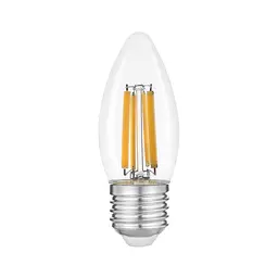 Лампа LED FILAMENT С37 6W E27 4000K VIOLUX ( 833064 )