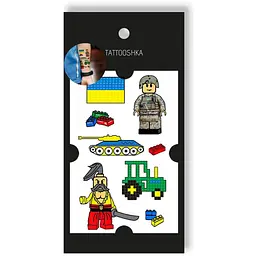 Тату Tattooshka "Герої конструктор" L-58 (4825800010143)
