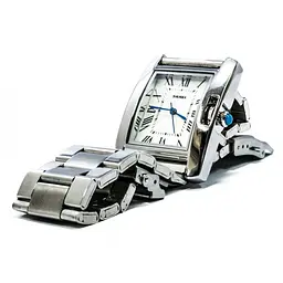 Наручний годинник жіночий Skmei 1284 Silver, 1284SI (17115) - мініатюра 2