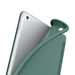 Чохол до планшета BeCover Tri Fold Soft TPU Silicone Apple iPad 9.7 2017/2018 A1822/A1823/A1893/A1954 Dark Green (711129) - мініатюра 3