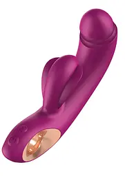 Вібратор-кролик Xocoon Harmony DualTouch G-spot 16.5 см фіолетовий - мініатюра 5