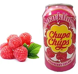 Напій газований Chupa Chups Raspberry Cream 345 мл