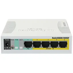 Комутатор Cloud Smart Switch RB260GSP MikroTiK teh0018131