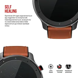 Гідрогелева плівка на годинники Amazfit Watch GTR 47 mm ArmorStandart захисна плівка для смарт годинників прозора (ARM57922) - мініатюра 3