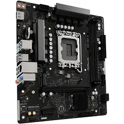 AsRock H810M-H (1851/H810, 2*DDR5, PCIex16, HDMI, 4xSATA, M.2, Glan, 7.1ch, mATX)