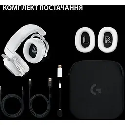 Навушники Logitech G Pro X 2 Lightspeed Wireless White (981-001269) - мініатюра 10