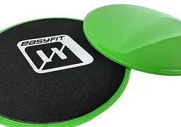 Диски для глайдингу EasyFit зелені (пара) - мініатюра 2