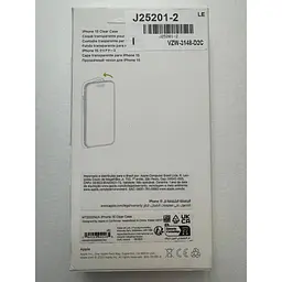 Оригінальний протиударний чохол Apple Clear Case with MagSafe для iPhone 15 (6.1") Прозорий (MT203ZM/A) - мініатюра 4