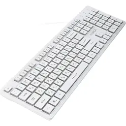 Клавіатура Vinga KB410 White [128775] - мініатюра 4