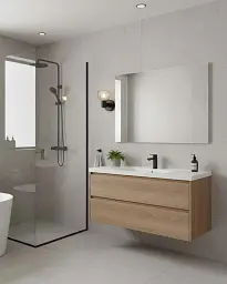 Бра, настінний світильник Goldlux 336019 Pola G9 1x5W IP44 чорний - мініатюра 3