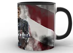 Кружка GeekLand Капітан Америка Captain America прапор у серпанку CA.02.012 - мініатюра 4