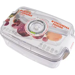 Контейнер вакуумний Status прямокутний тритан 3 л (158535)