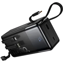 Зовнішній акумулятор Hoco J156B Founder 30000mAh 22.5W Black [156053] - мініатюра 5