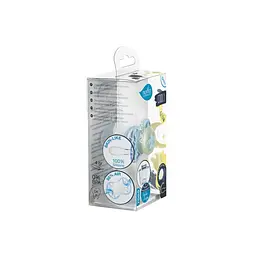 Пустушка Nuvita 7065 Air55 Cool симетрична 0m+ зірка світиться у темряві аквамаринова NV7065GA - мініатюра 4