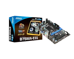 Материнська плата MSI B75MA-E31 LGA 1155 (B75MA-E31) Б/В