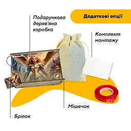 Пазл деревяний Аніме Феєричні Крила, А5, Картонна коробка 35 елементів - мініатюра 5