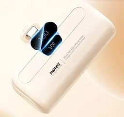 Повербанк Remax RPP-633 5000 Lightning Plug Emergency White - мініатюра 3