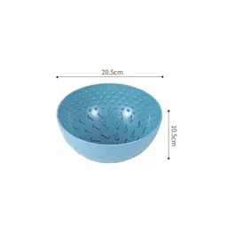 Посуд для собак WahoPet Миска для повільного годування 200 мл блакитна (2700000023679) - мініатюра 2