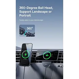 Автотримач із бездротовою зарядкою Baseus PrimeTrip VC2 Pro Black (C0013N00) [168718] - мініатюра 10