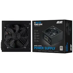 2E Блок живлення Master Power (550W), >80%, 80+ White, 120мм, 1xMB 24pin(20+4), 1xCPU 8pin(4+4), 3xMolex, 5xSATA, 2xPCIe 8pin(6+2) - мініатюра 10