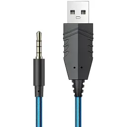 Ігрові навушники XPRO W102 Cool LED RGB з мікрофоном і регулюванням висоти чорні (23715-01_506) - мініатюра 3